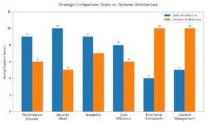 Static vs Dynamic Architecture for Modern Business Websites