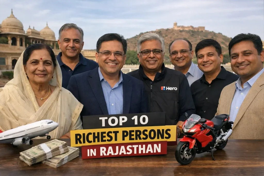 Top 10 Richest Person in Rajasthan 2026 – Billionaires & Business Tycoons List